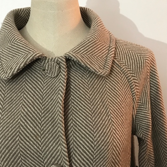 Liz Claiborne - Tan & Cream Tweed Button up Jacket - Picture 3 of 6
